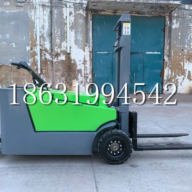 江口县小型电动叉车1吨2吨步行站驾式电瓶堆高充电装卸车液压升降车铲车